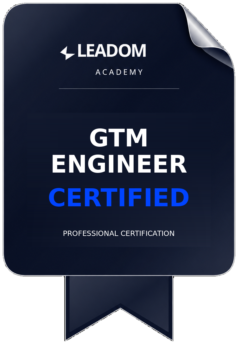 Certified GTM Engineer